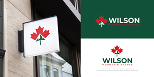 Logo-Design von Locke+ für Wilson Mountain Sports | Design: #29867176