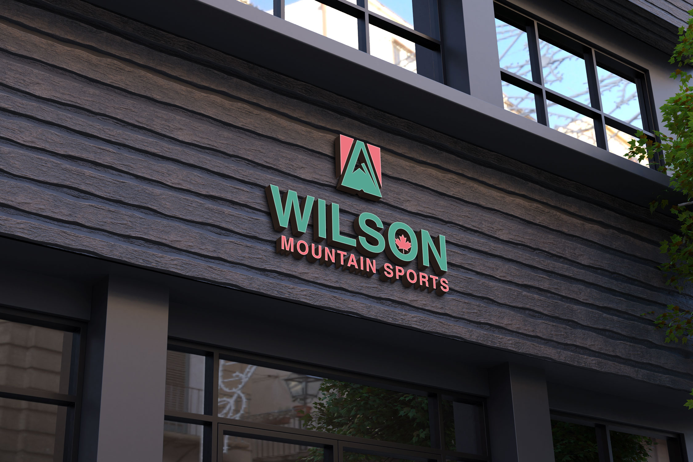 Diseño de Logo por Kavth para Wilson Mountain Sports | Diseño #29911713
