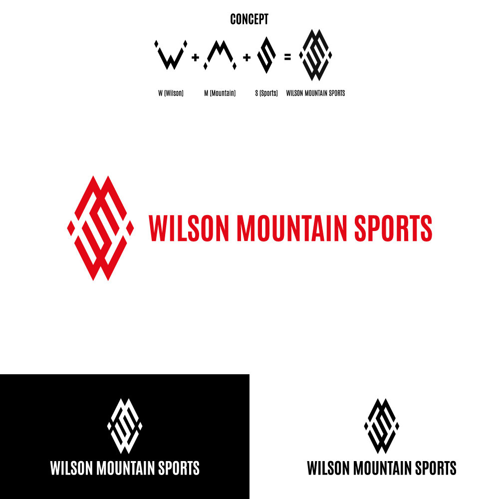 Logo Design by Tyler Durden for Wilson Mountain Sports | Design #29874410
