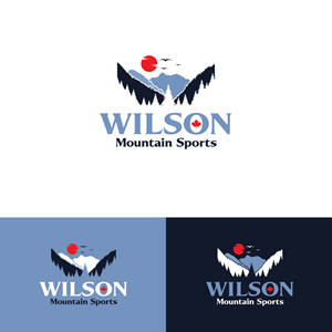 Logo-Design von chris Ray für Wilson Mountain Sports | Design: #29868839