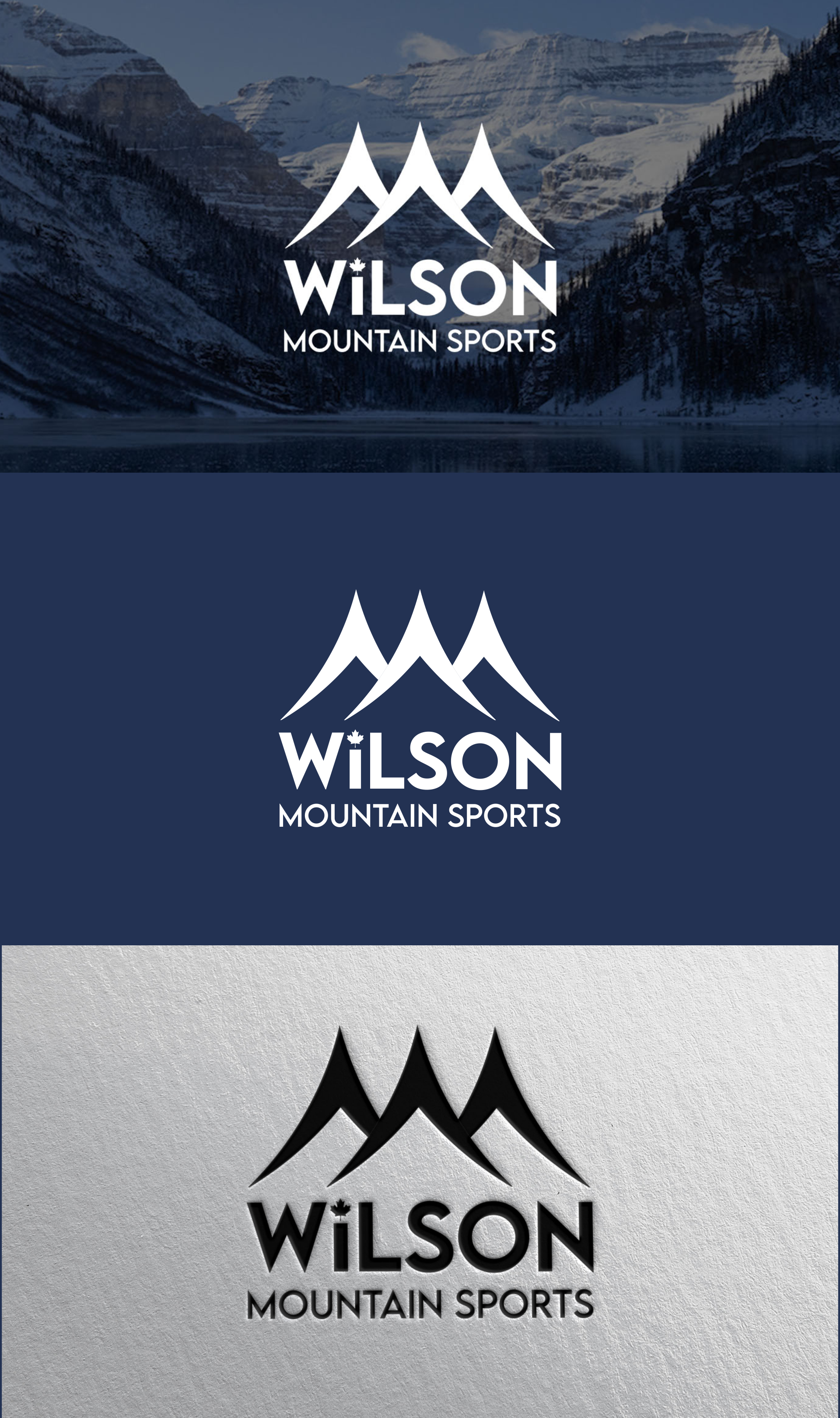 Logo Design by Bayu sugara for Wilson Mountain Sports | Design #29873821
