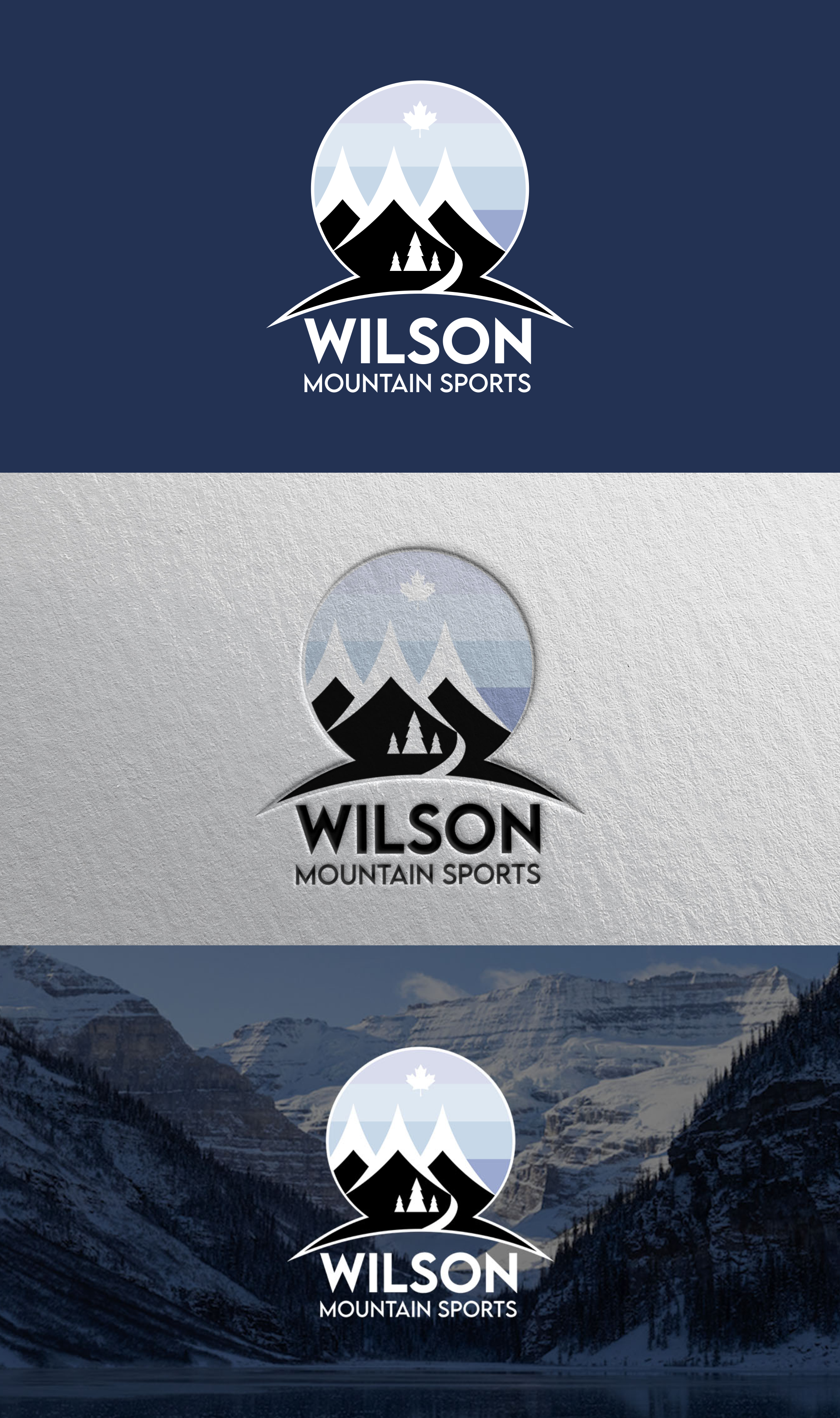 Logo Design by Bayu sugara for Wilson Mountain Sports | Design #29873822