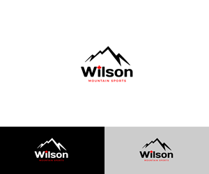 Logo-Design von BatJazzStudio für Wilson Mountain Sports | Design: #29904123