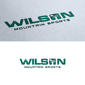 Diseño de Logo por emaviolar7 para Wilson Mountain Sports | Diseño: #29869469