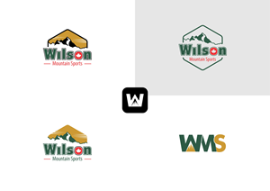 Diseño de Logo por graphics1 para Wilson Mountain Sports | Diseño: #29881674