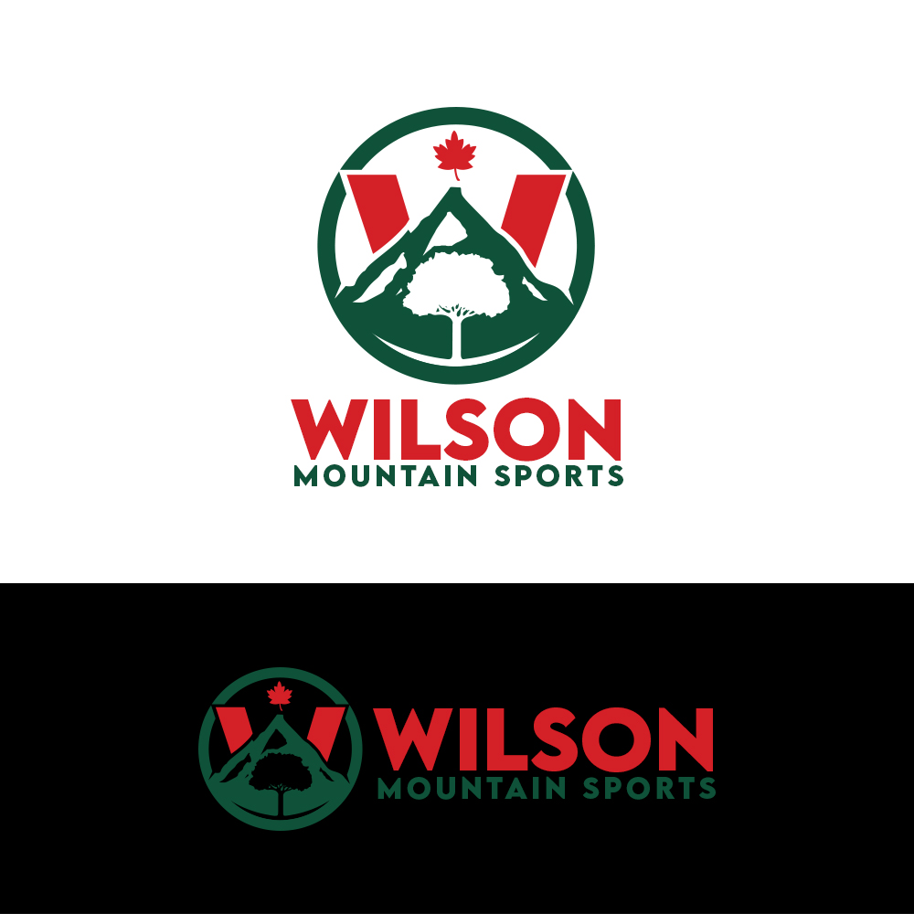 Logo Design by PsyPen for Wilson Mountain Sports | Design #29869693