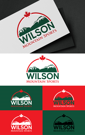 Logo-Design von DesignLima für Wilson Mountain Sports | Design: #29873043