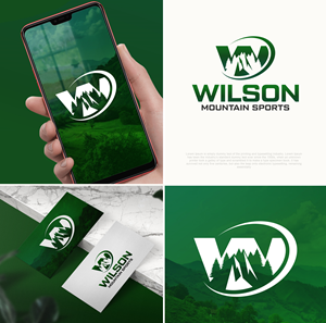 Logo Design by aexo for Wilson Mountain Sports | Design: #29869524