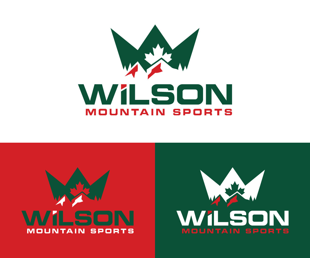 Logo Design by M S H for Wilson Mountain Sports | Design #29869404