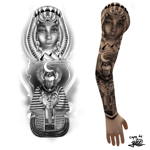 Tattoo Design by El Yisk 2 for this project | Design #29876855