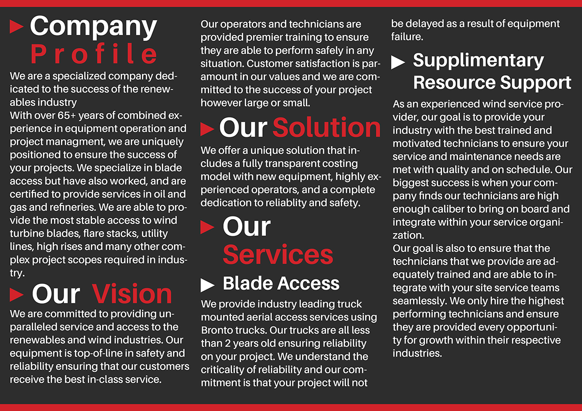 Brochure Design by 21 Design for VINCOVI Technology Solutions Inc | Design #29871652