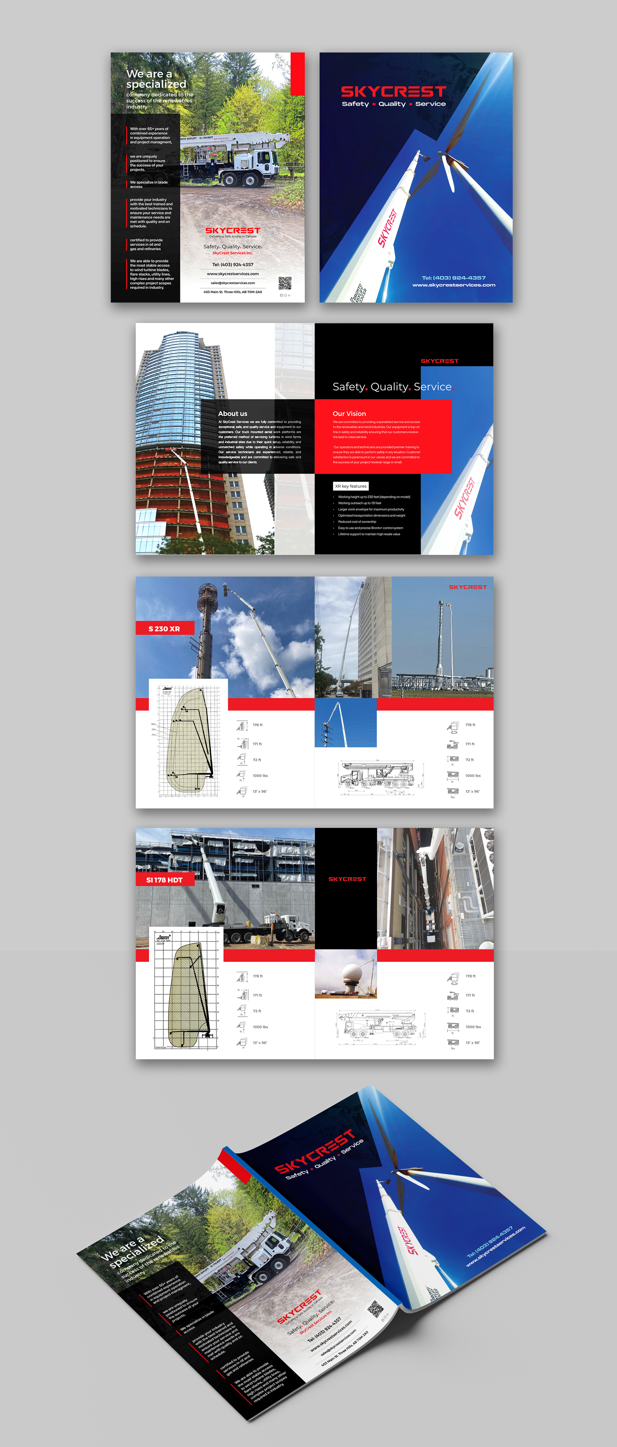 Broschüren-Design von mscreations.lk für VINCOVI Technology Solutions Inc | Design #29895726