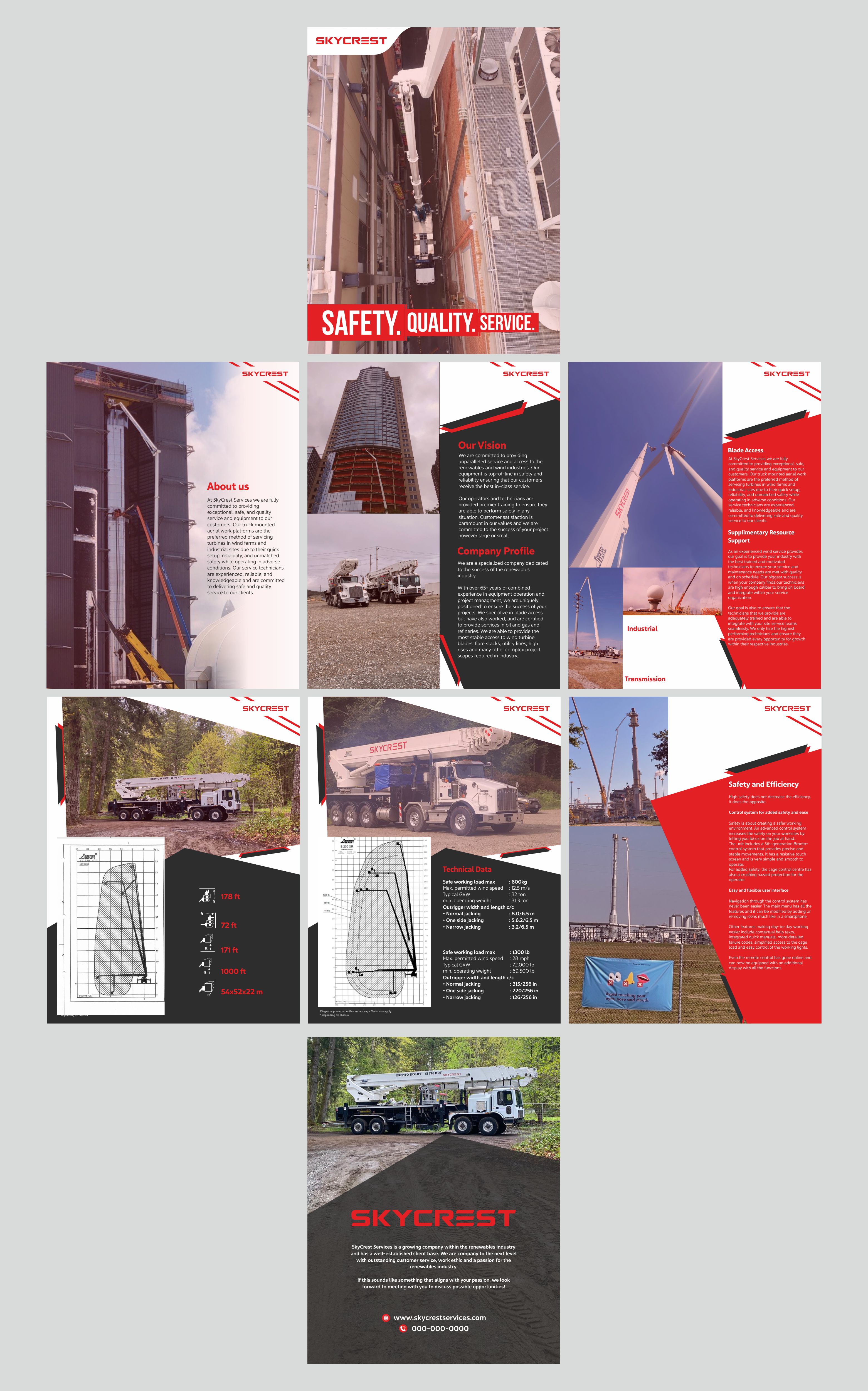 Brochure Design by Fine Graphics House for VINCOVI Technology Solutions Inc | Design #29876396