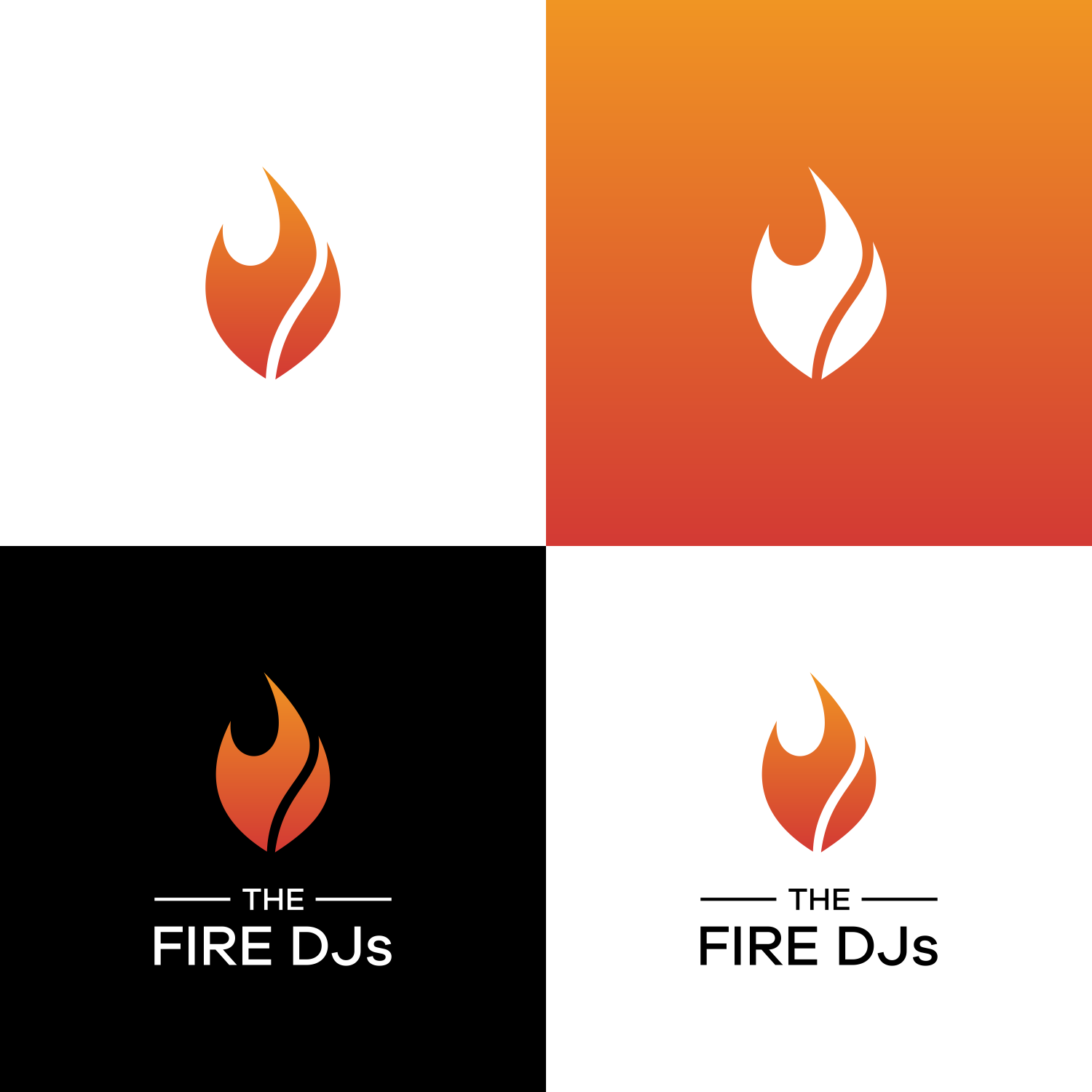 Logo Design by JayaArt for The Fire DJs | Design #29874506
