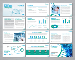 Design de PowerPoint par artbitin pour B & A Health Services, PLLC | Design : #29869467