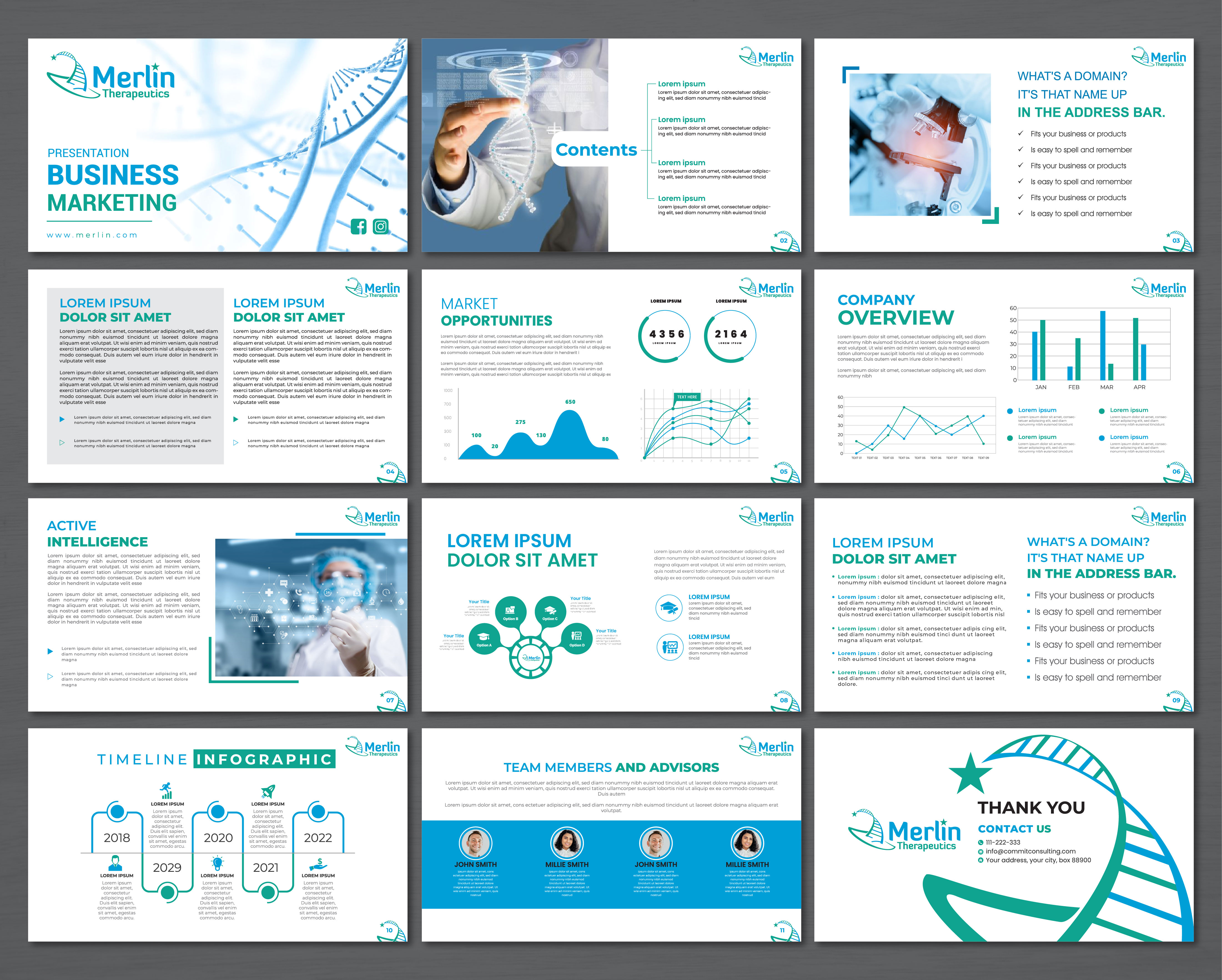 PowerPoint Design by artbitin for B & A Health Services, PLLC | Design #29869468