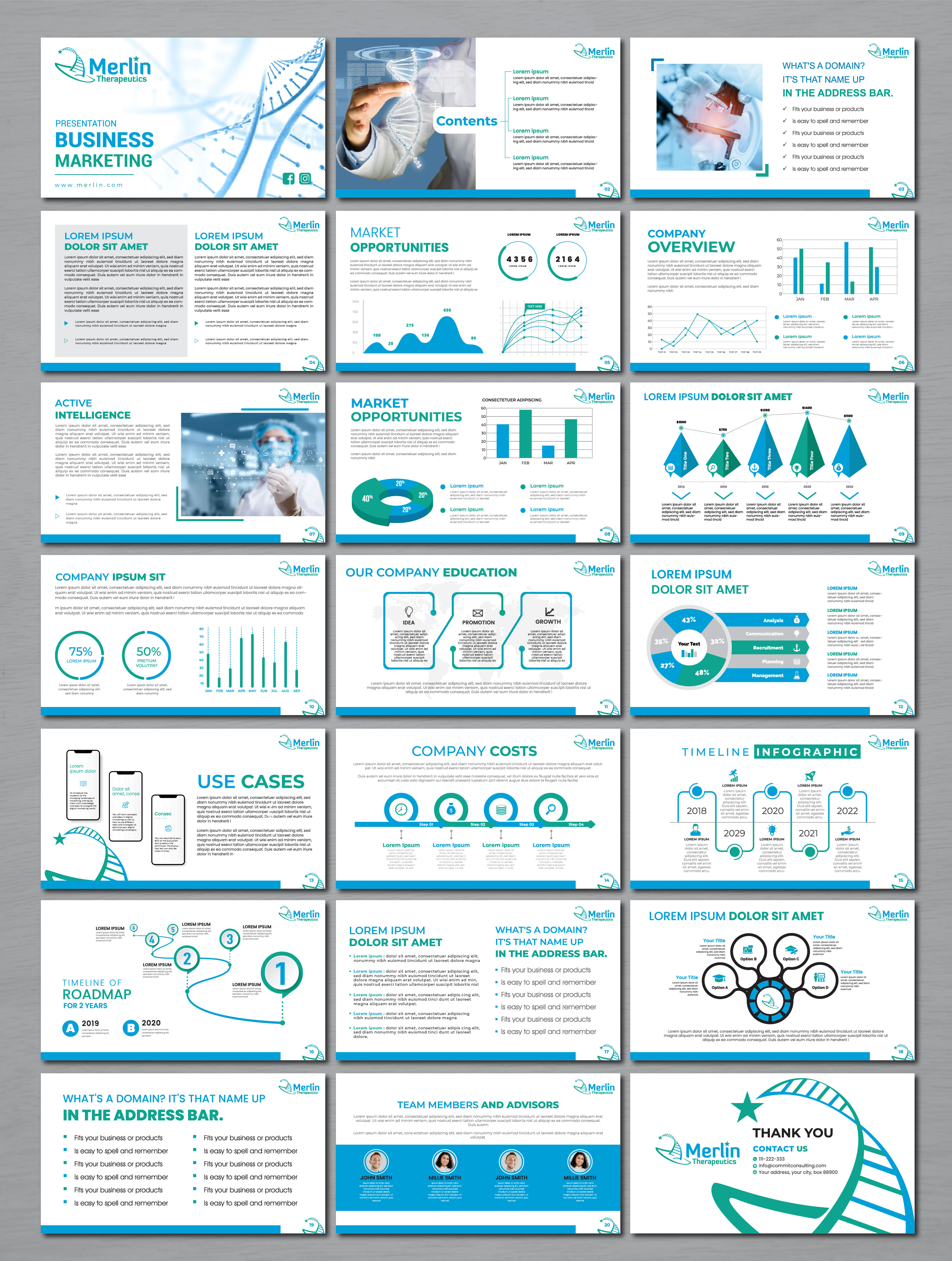 Design de PowerPoint par artbitin pour B & A Health Services, PLLC | Design : #29877850
