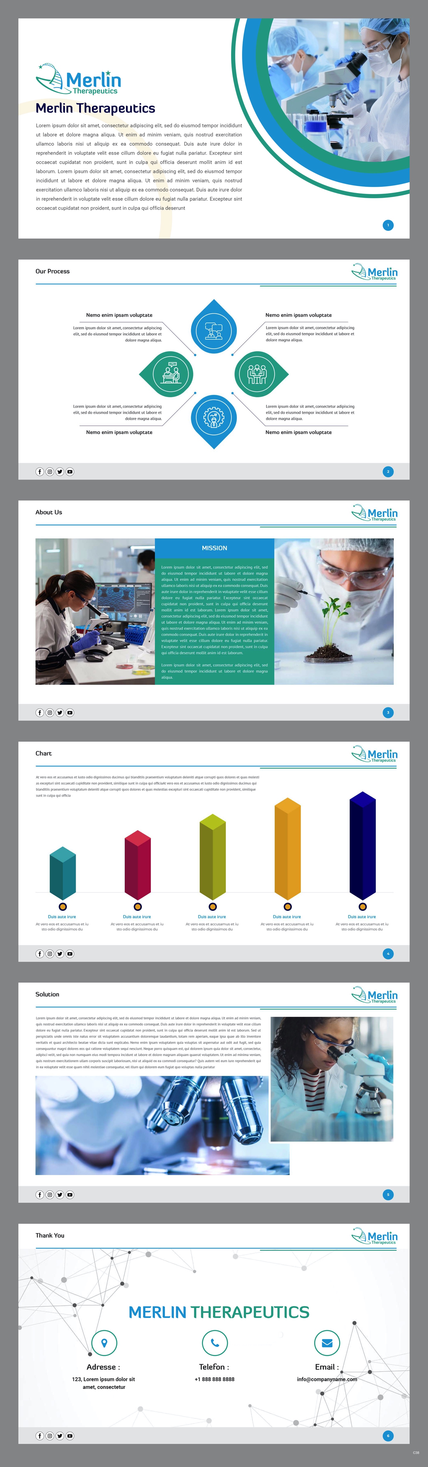 Design de PowerPoint par pb pour B & A Health Services, PLLC | Design #29872550
