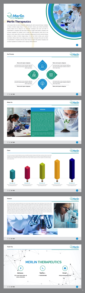 Design de PowerPoint par pb pour B & A Health Services, PLLC | Design : #29872550