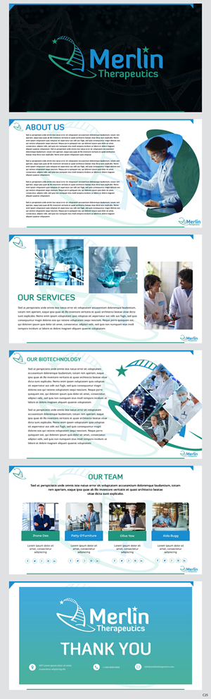 Design de PowerPoint par pb pour B & A Health Services, PLLC | Design : #29872551