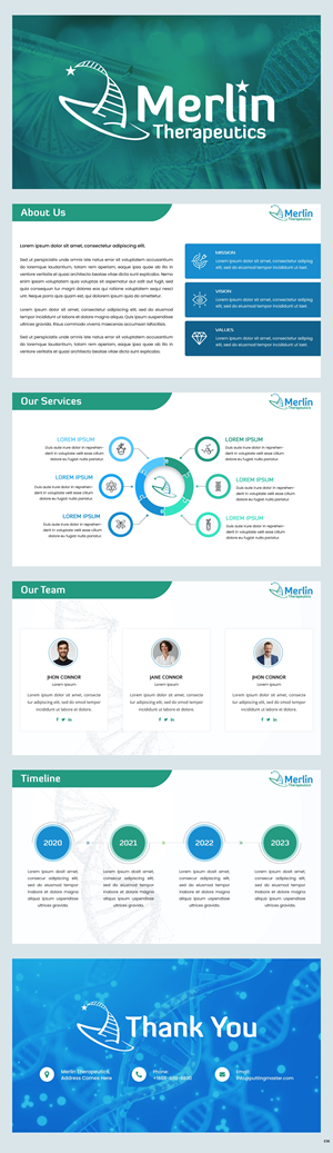 Design de PowerPoint par pb pour B & A Health Services, PLLC | Design : #29872552