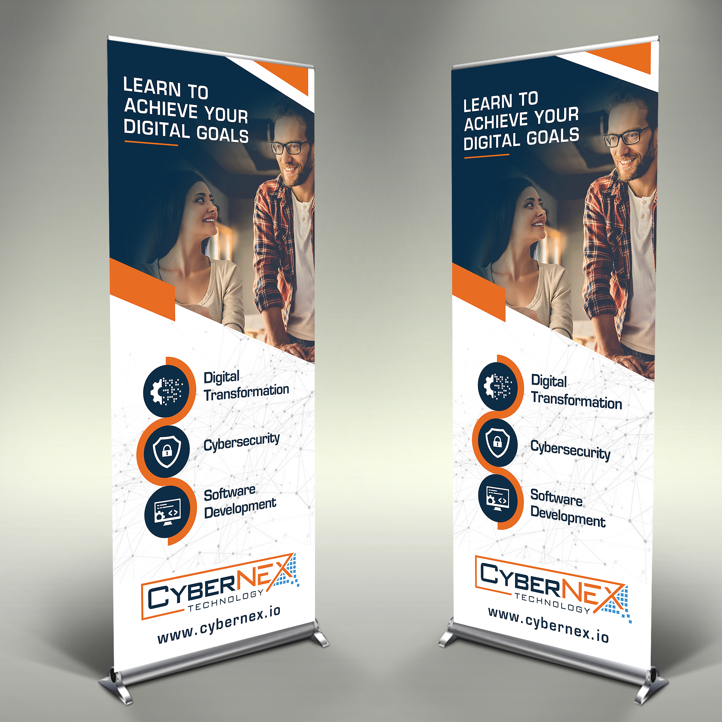 Trade Show Booth Design by Designers Hub for CyberNEX | Design #29881944