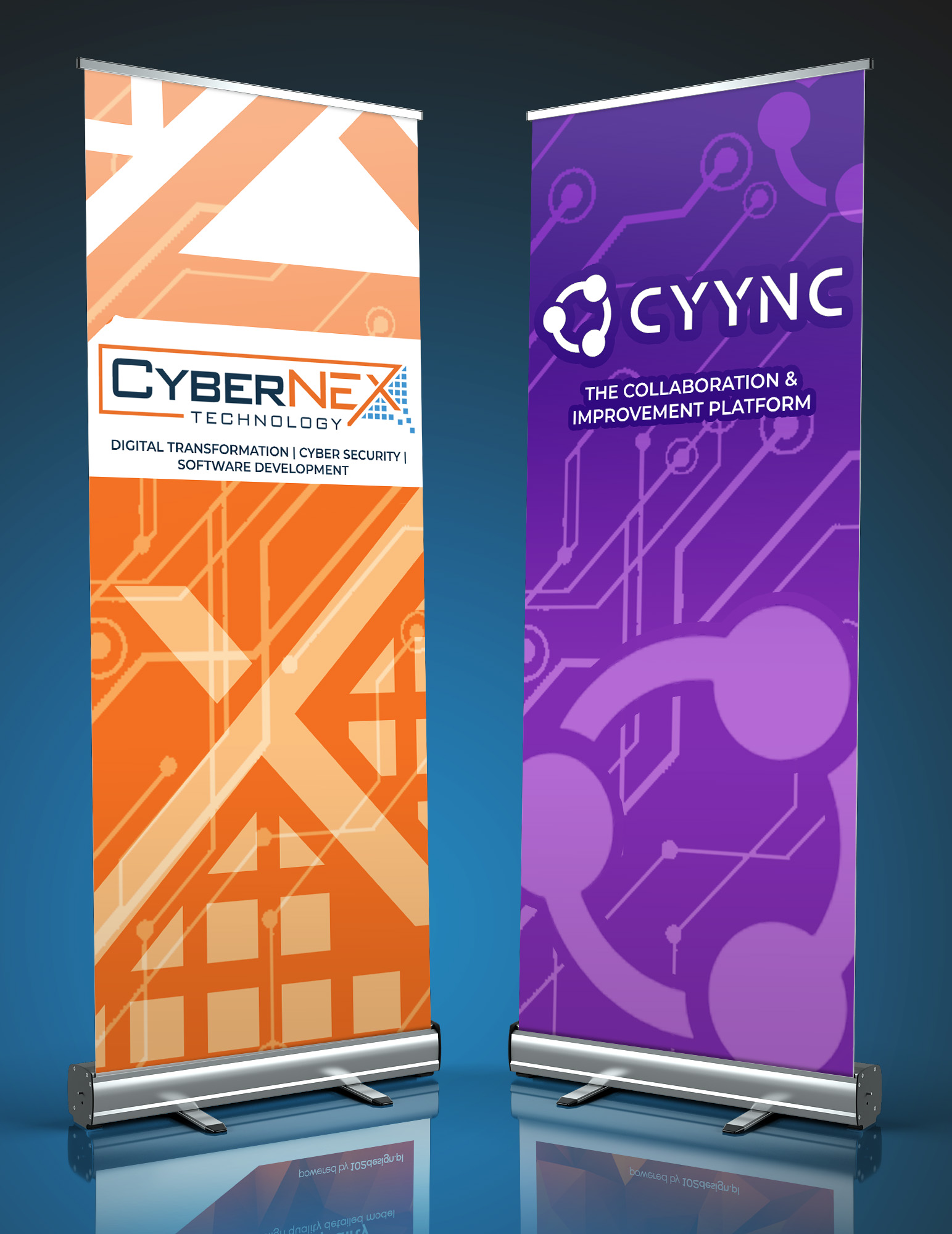 Trade Show Booth Design by Md. Humayun for CyberNEX | Design #29893975