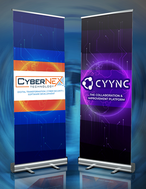 Trade Show Booth Design by Md. Humayun for CyberNEX | Design: #29893994