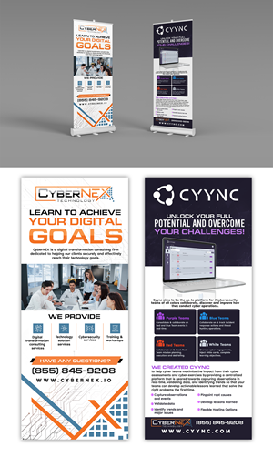 Trade Show Booth Design by ArtHive for CyberNEX | Design: #29869932