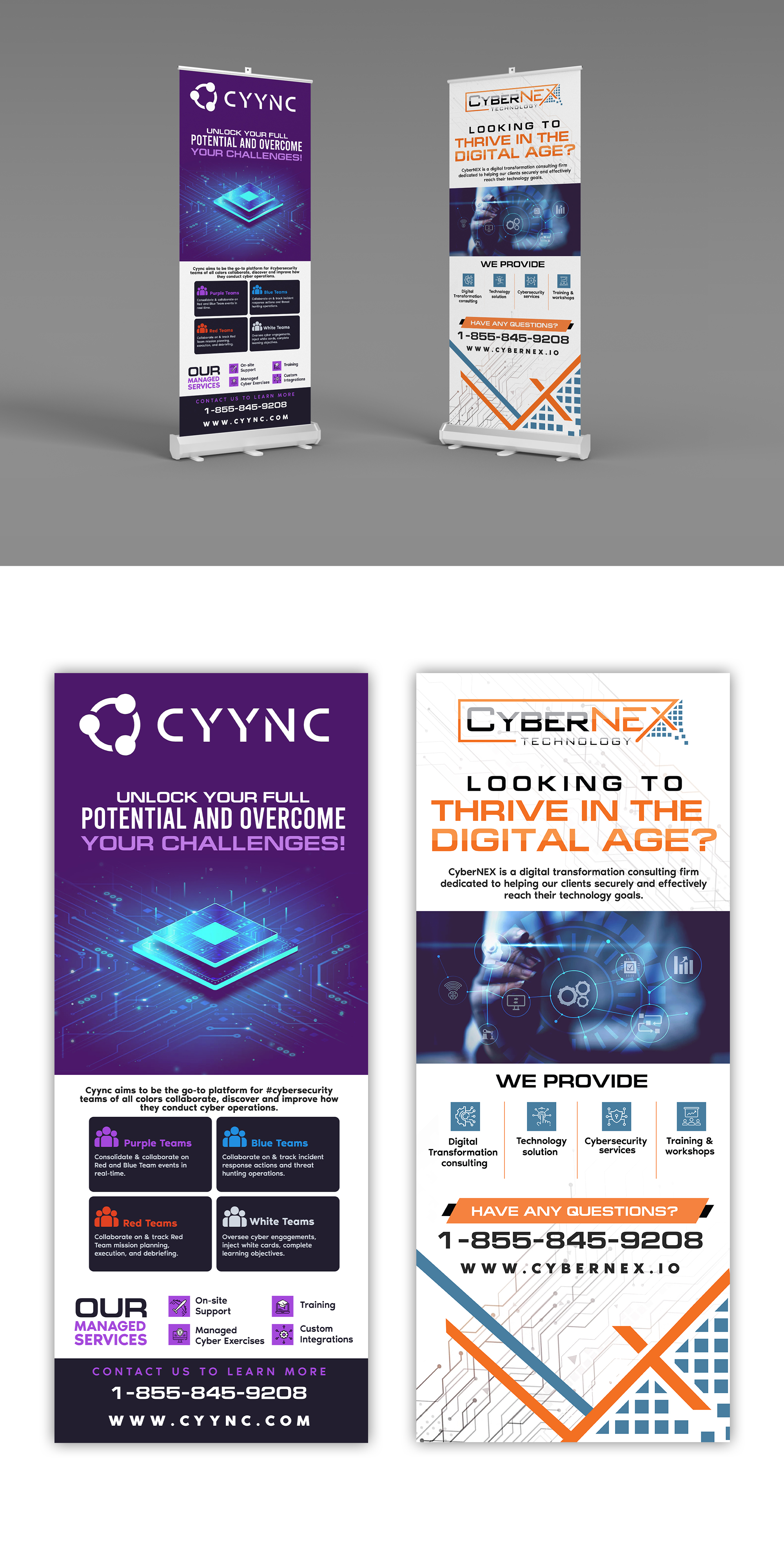 Trade Show Booth Design by ArtHive for CyberNEX | Design #29881782