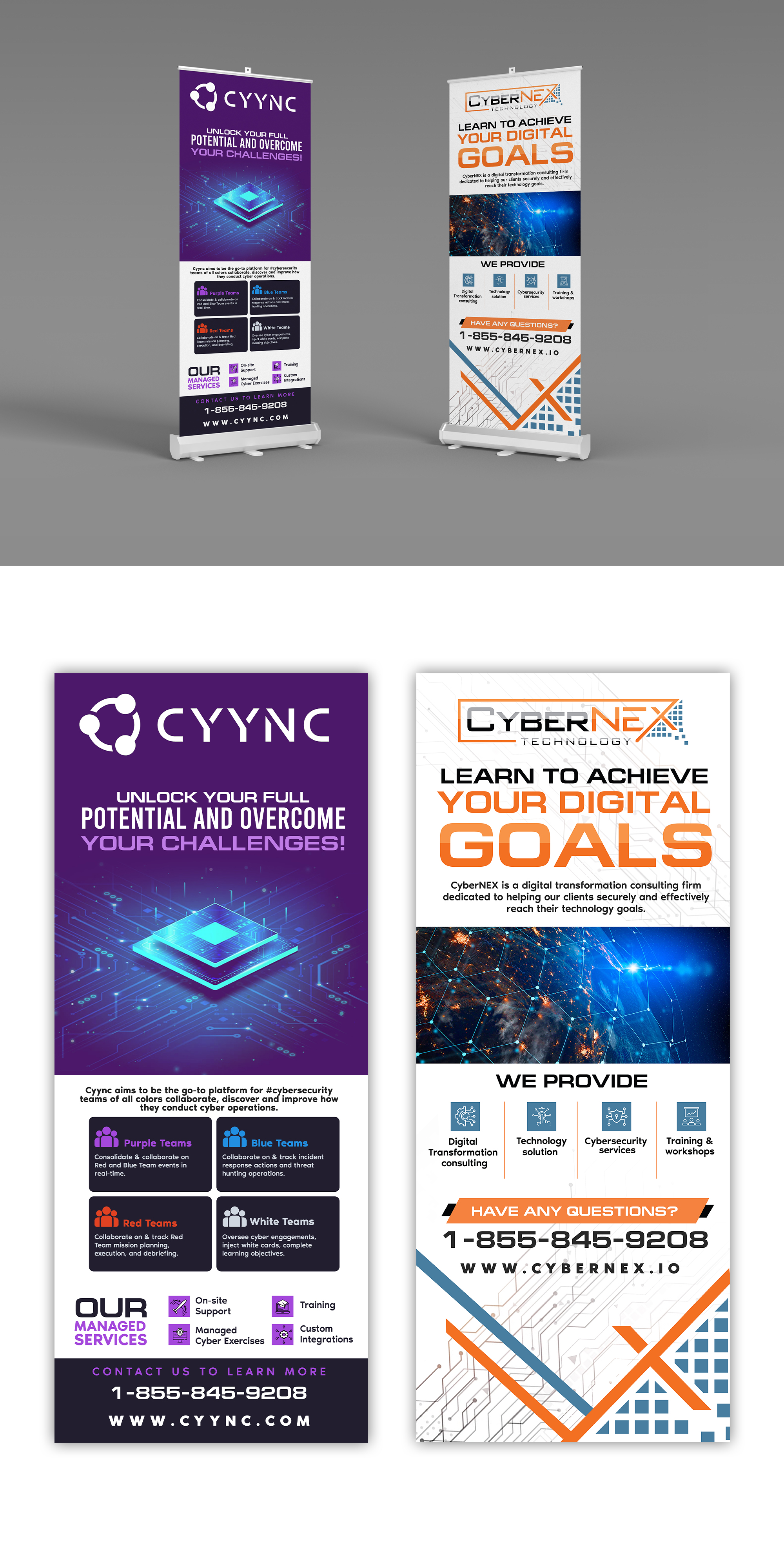 Trade Show Booth Design by ArtHive for CyberNEX | Design #29881786
