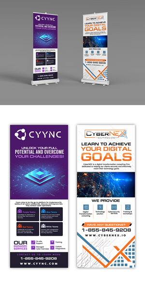 Trade Show Booth Design by ArtHive for CyberNEX | Design: #29881786