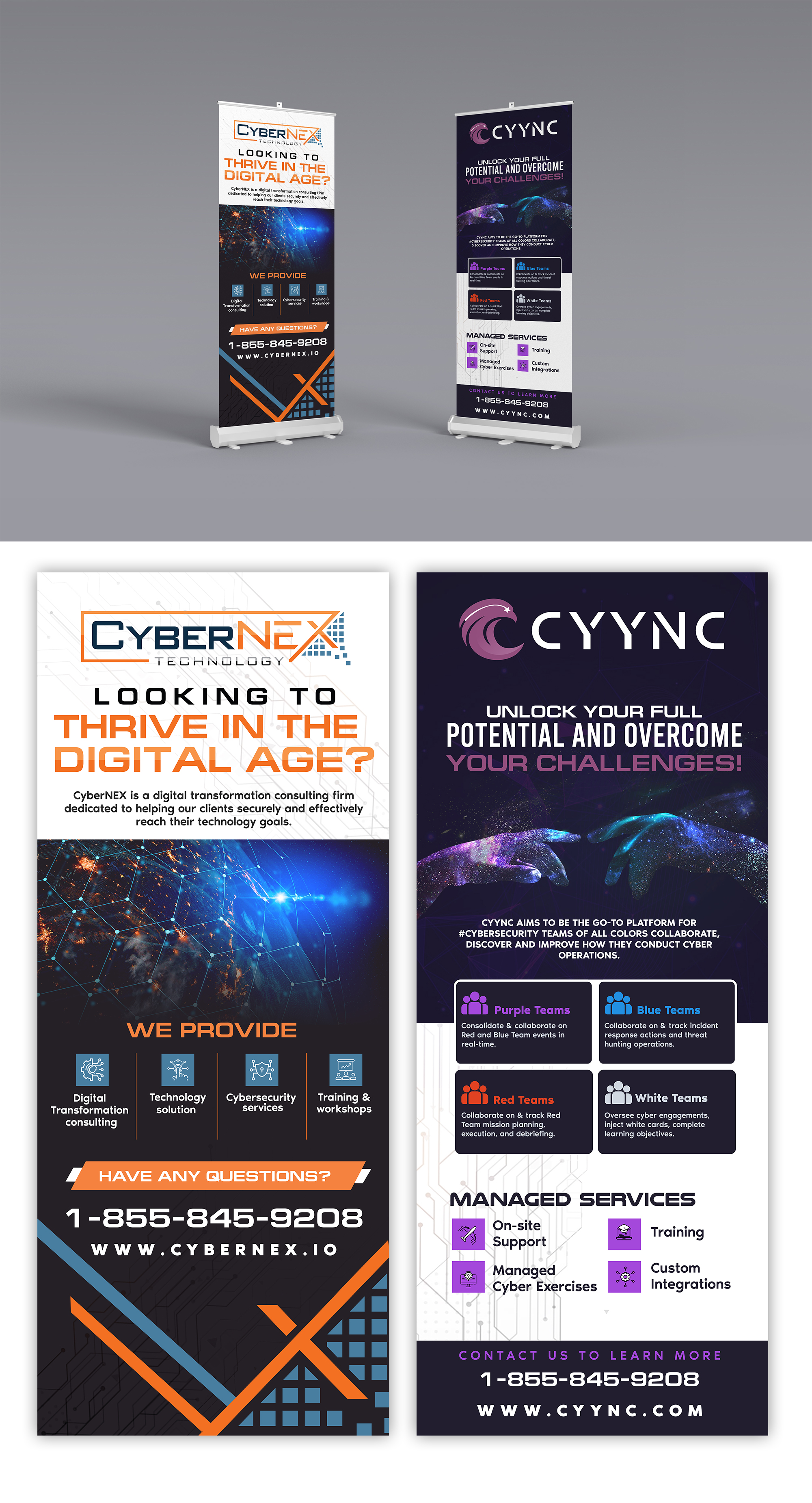 Trade Show Booth Design by ArtHive for CyberNEX | Design #29897015