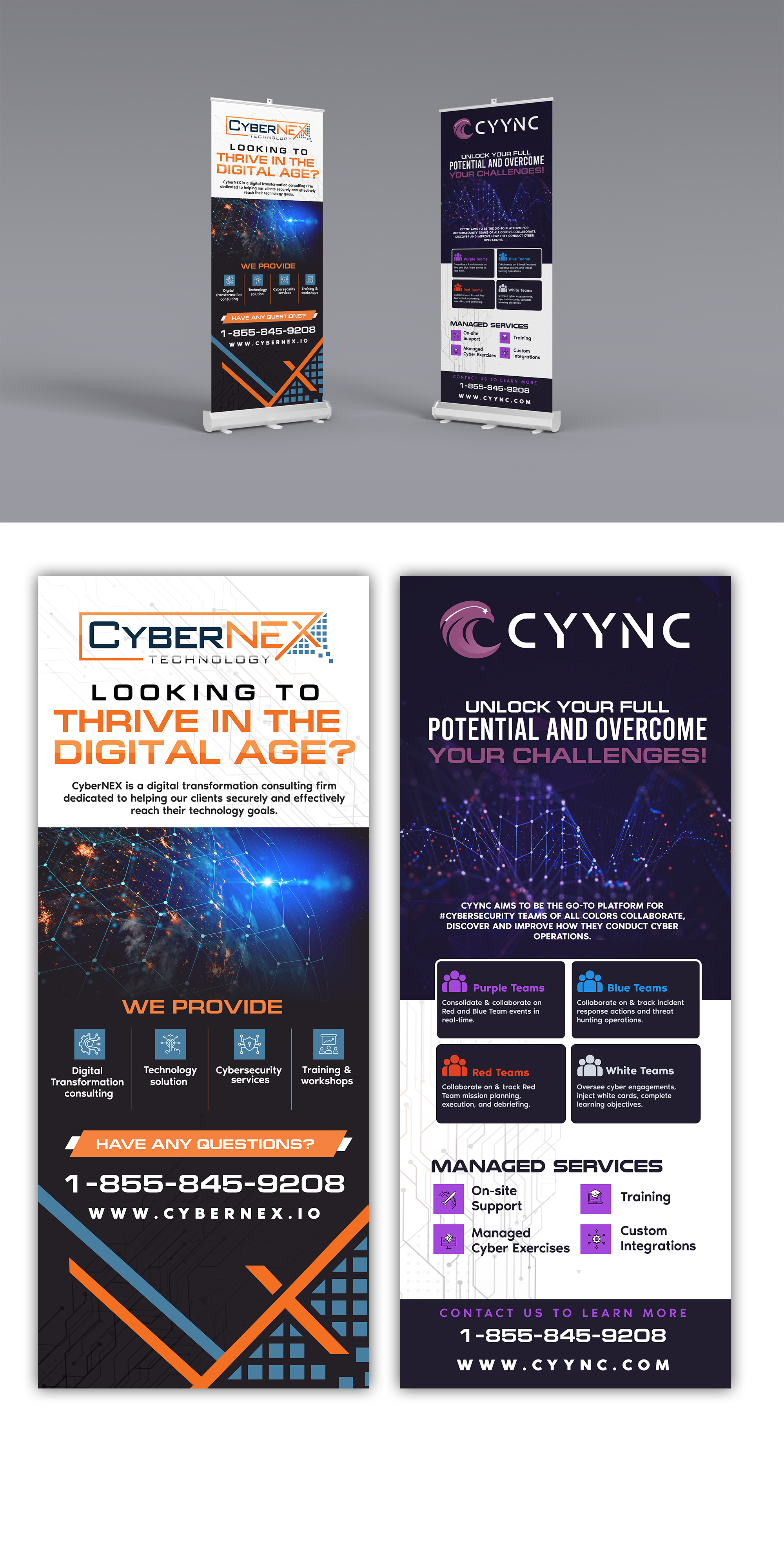 Trade Show Booth Design by ArtHive for CyberNEX | Design #29905476
