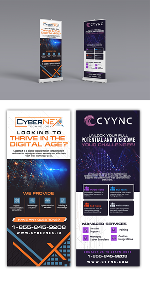 Trade Show Booth Design by ArtHive for CyberNEX | Design: #29905476