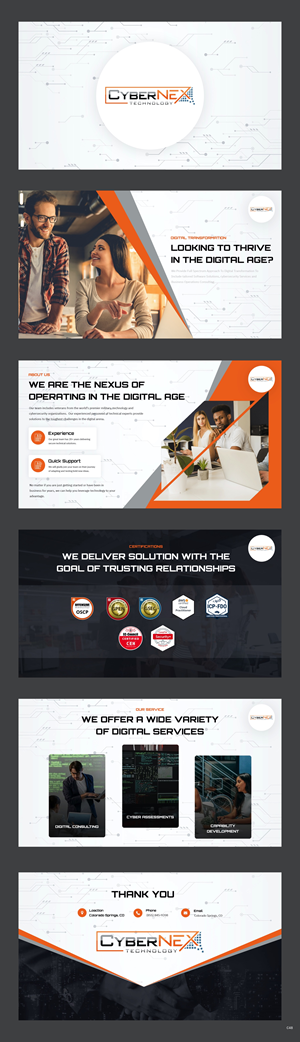 PowerPoint Design by pb for CyberNEX | Design: #29872530