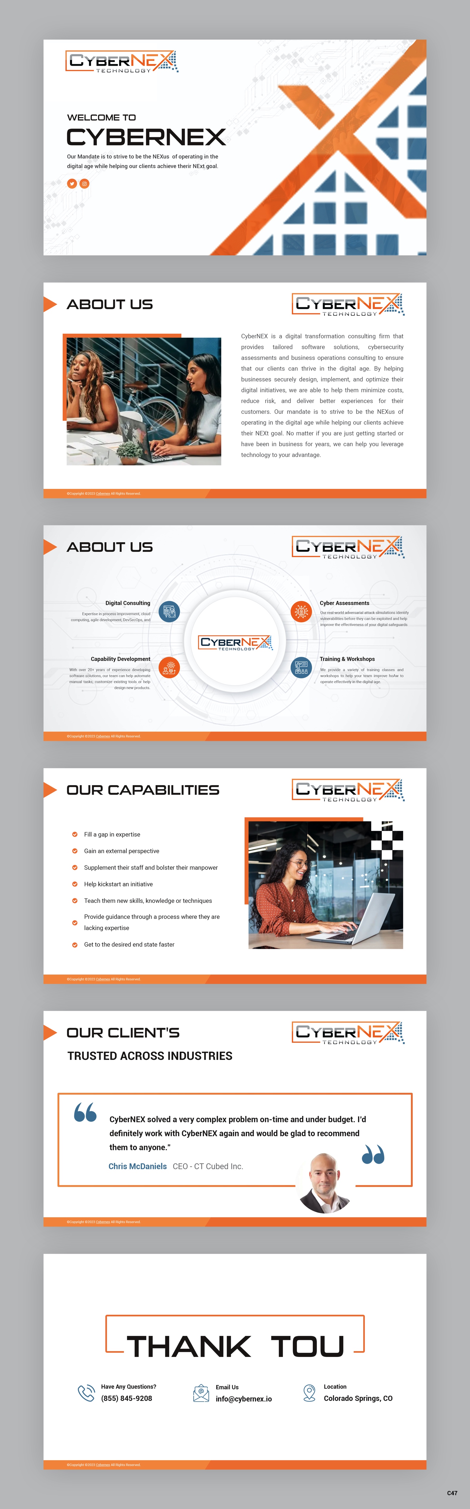 PowerPoint Design by pb for CyberNEX | Design #29872532