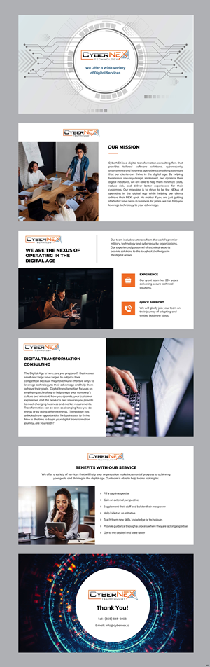 Design de PowerPoint par pb pour CyberNEX | Design : #29872538