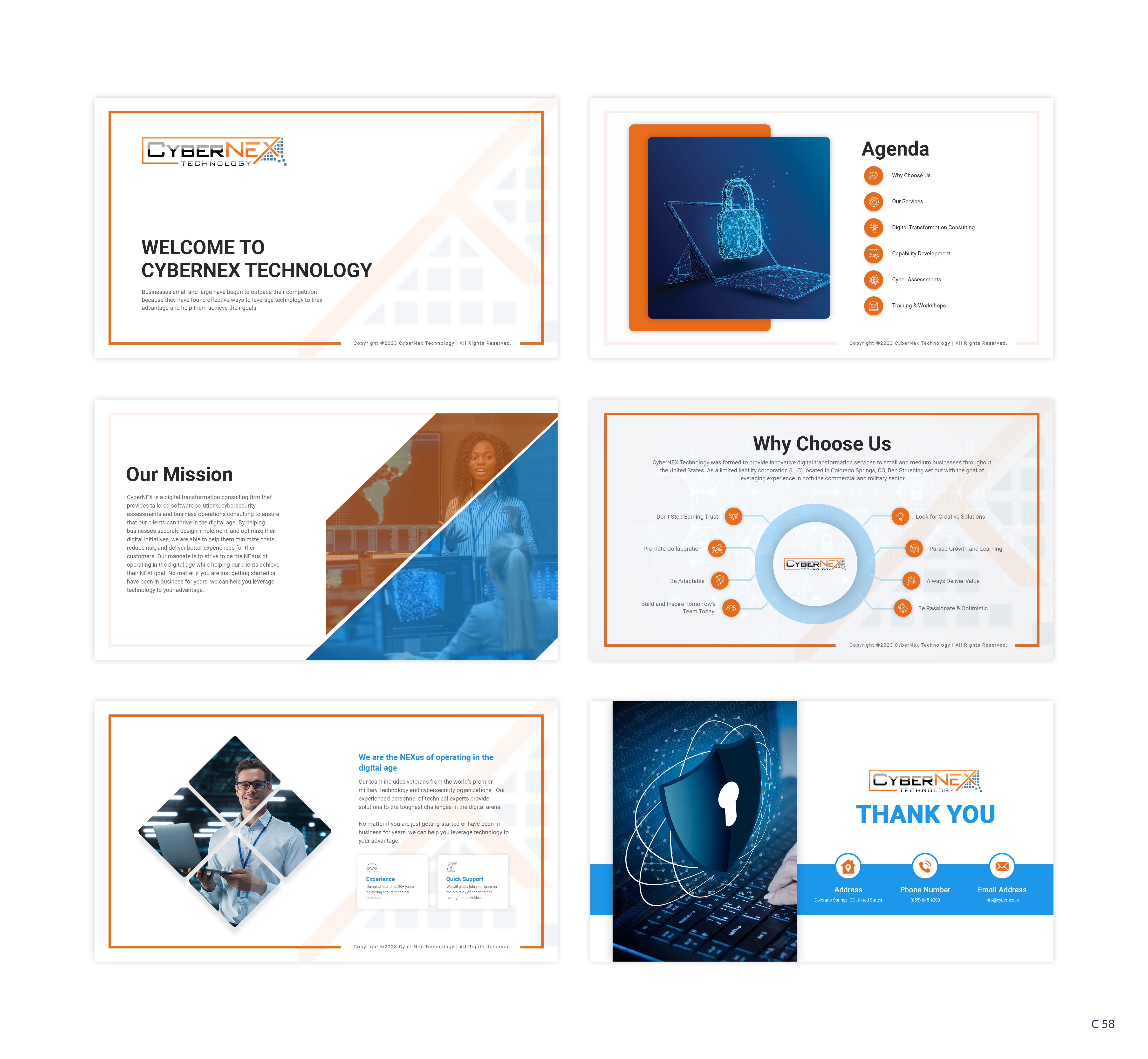 Design de PowerPoint par pb pour CyberNEX | Design #29872540
