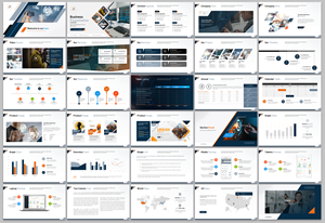 Design de PowerPoint par agdesign pour CyberNEX | Design : #29883544