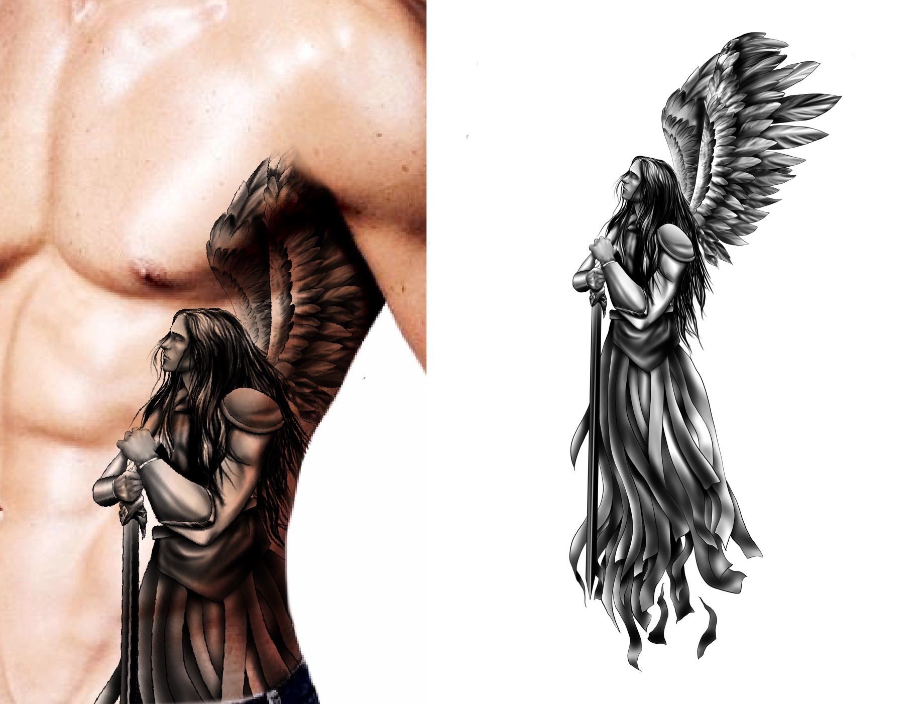 Tattoo Design by bangkat for this project | Design #30105790