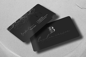 Business Card Design by Sun Moon Graphic Designer for Brydon Carson Decorating & Florals | Design: #29880333