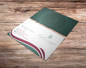 Business Card Design by Verified artistry (Design garden) for Brydon Carson Decorating & Florals | Design: #29880737