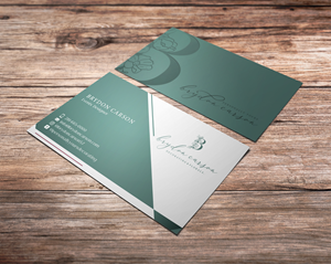 Business Card Design by Verified artistry (Design garden) for Brydon Carson Decorating & Florals | Design: #29880742