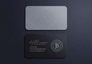 Business Card Design by debdesign for Brydon Carson Decorating & Florals | Design: #29893084