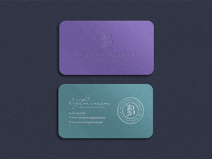 Business Card Design by debdesign for Brydon Carson Decorating & Florals | Design: #29902170