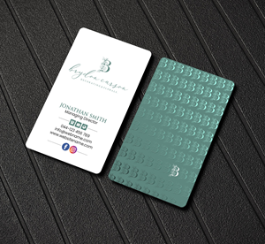Business Card Design by Creations Box 2015 for Brydon Carson Decorating & Florals | Design: #29879289