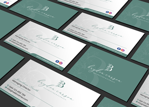 Business Card Design by Creations Box 2015 for Brydon Carson Decorating & Florals | Design: #29879294