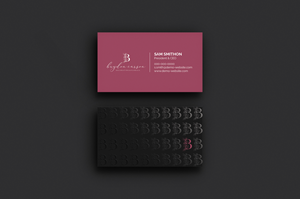Business Card Design by Sky007 for Brydon Carson Decorating & Florals | Design: #29897858