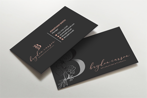 Business Card Design by LAXMI DESIGNHUB for Brydon Carson Decorating & Florals | Design: #29879557